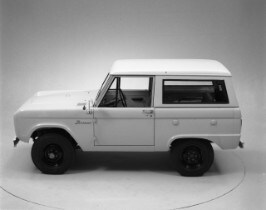 1966 Ford Bronco in Studio